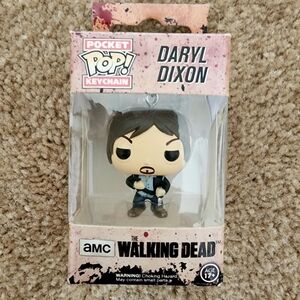 NIB FUNKO POCKET POP KEYCHAINS WALKING DEAD DARYL DIXON FIGURE